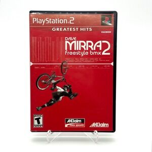 Dave Mirra Freestyle BMX 2 Sony PlayStation 2 PS2 Game CIB Greatest Hits